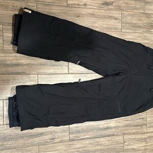 Men's Black Bonfire Snowboard Pants size S